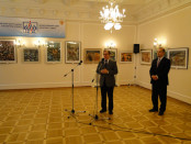 Открытие выставки украинского художника в РЦНК в Праге