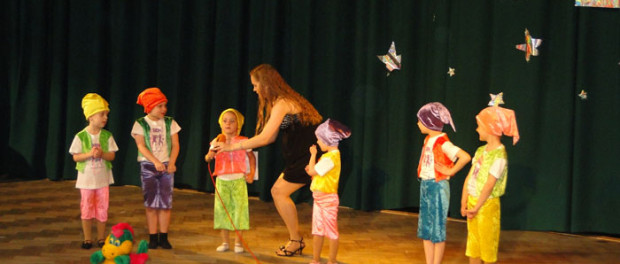 Концерт детской танцевальной студии «SEN» в РЦНК в Праге
