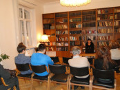 Заседание членов европейского конгресса литераторов в РЦНК в Праге