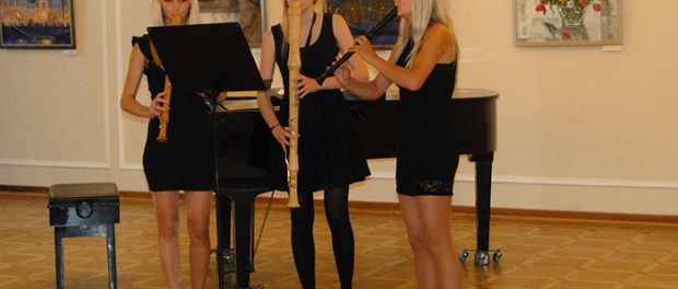 Koncert dětské hudební školy «Gradus ad Parnassum» v RSVK v Praze