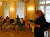 Урок актерского мастерства для детей соотечественников в РЦНК в Праге
