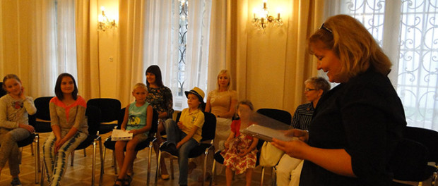 Урок актерского мастерства для детей соотечественников в  РЦНК в Праге