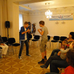Урок актерского мастерства для детей соотечественников в РЦНК в Праге