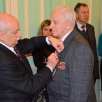 В Праге ветераны получили юбилейные медали к 70-летию Победы