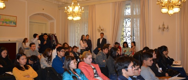 Встреча казахстанских студентов в РЦНК в Праге