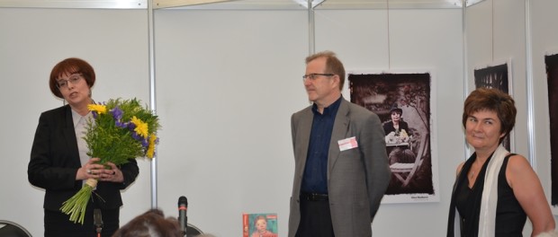 Ruská spisovatelka Jelena Čižovová se setkala s českými čtenáři na mezinárodním knižním veletrhu v Praze