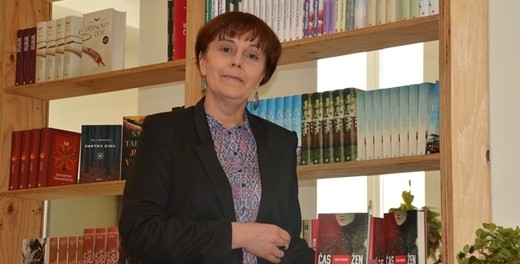 Rozhovor s ruskou spisovatelkou Jelenou Čižovovou u přiležitosti prezentace vydání překladu jejího románu Čas zen (nakladatelství Host)