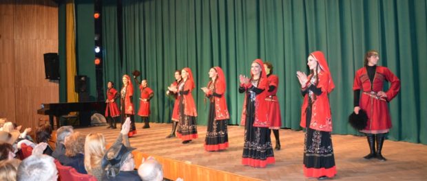 Выступление грузинского танцевального ансамбля «Колха II» в РЦНК в Праге