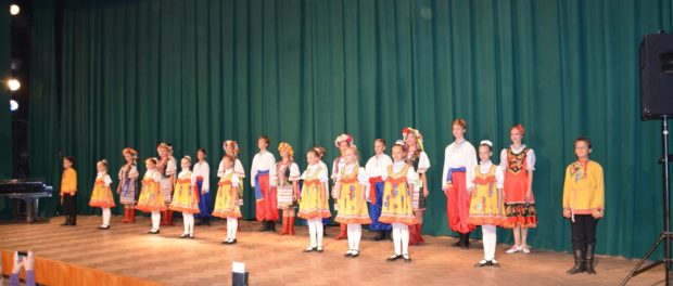 Koncert dětského souboru lidových tanců „Junosť“ v RSVK v Praze