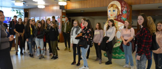 День открытых дверей в РЦНК Праги для чешских студентов из города Кладно