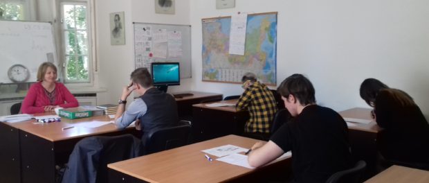Testování znalostí ruského jazyka jako cizího v RSVK v Praze