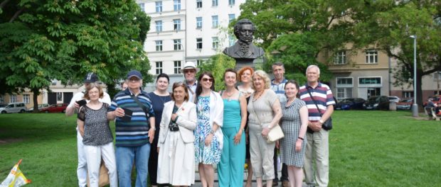 U busty A. S. Puškina v Praze se uskutečnil Puškinův den Ruska