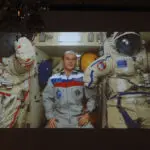 Встреча с космонавтом Сергеем Рязанским в РЦНК в Праге