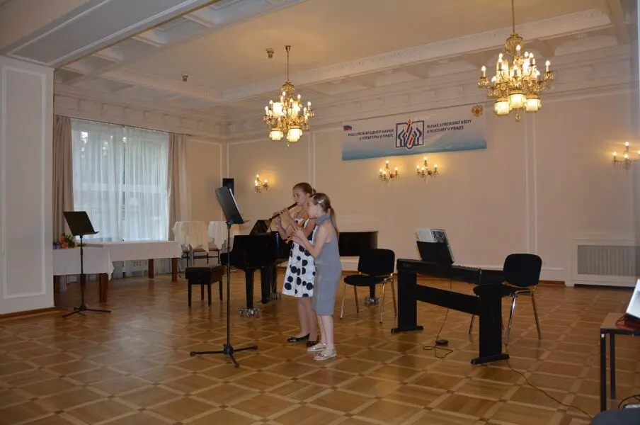 Концерт чешской флейтистки в РЦНК в Праге