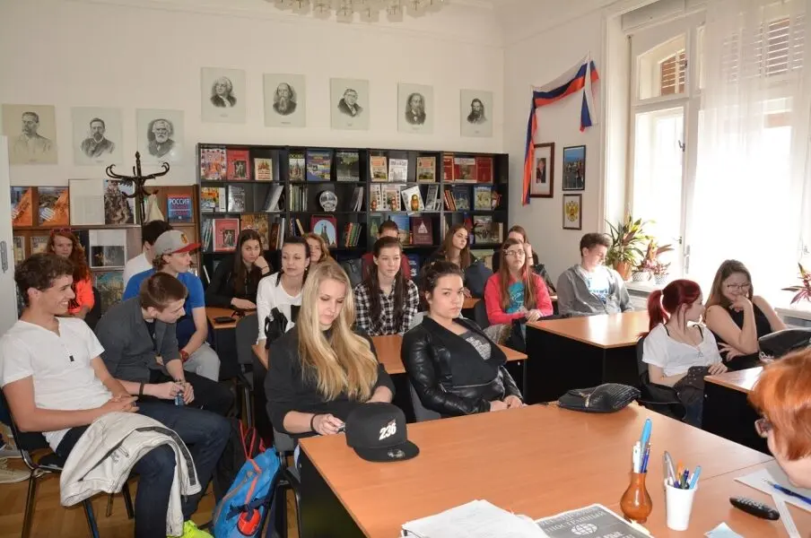 Čeští studenti v RSVK v Praze