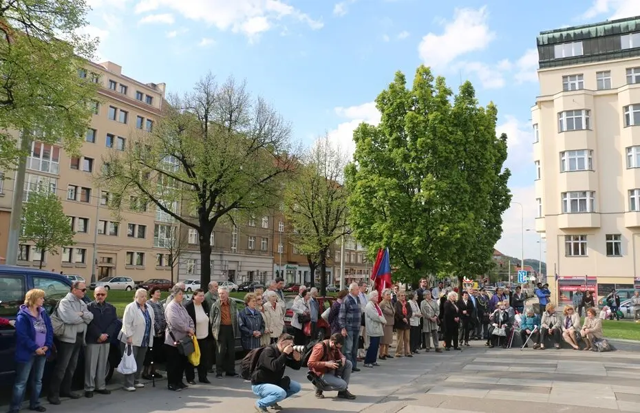Pražané uctili památku maršála Koněva