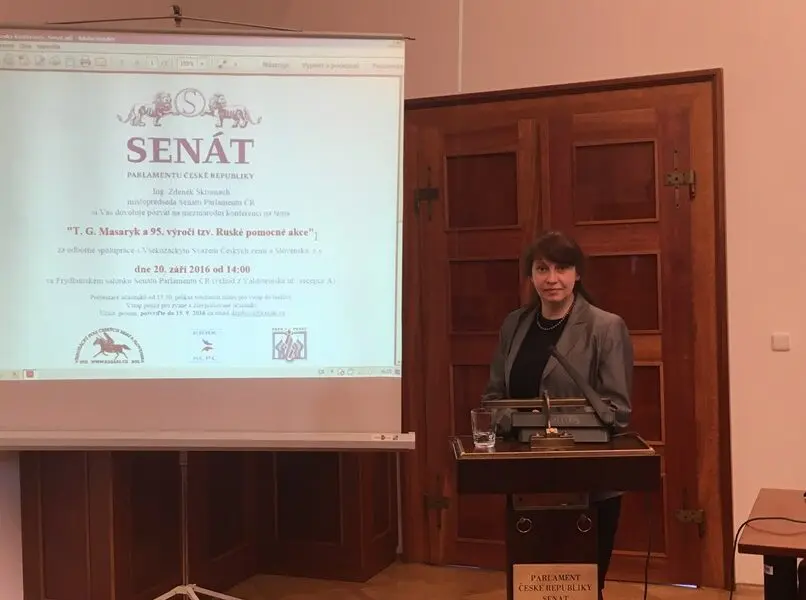 Konference věnovaná 95. výročí Ruské akce Československa  se uskutečnila v Praze