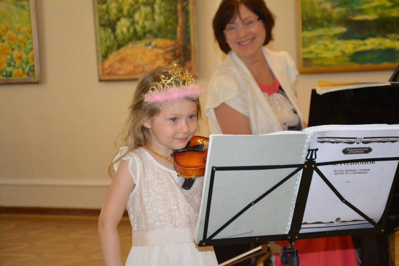 Koncert žáků smyčcového studia v RSVK v Praze