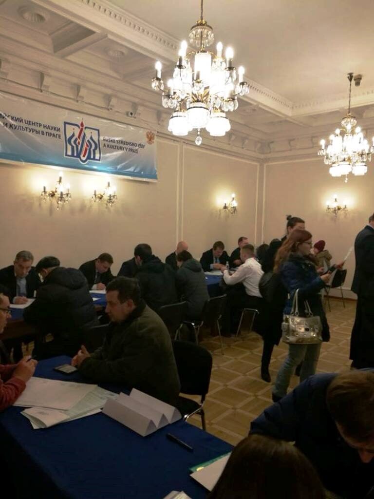 Выборы президента Российской Федерации прошли в Праге