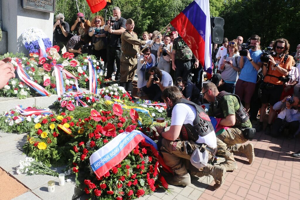 Мотомарш «Дорогами Победы» в Праге