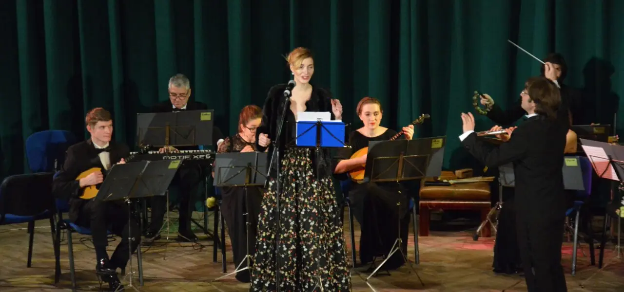Soubor sólistů Akademického orchestru ruských lidových nástrojů  N. Někrasova poprvé vystoupil v RSVK v Praze