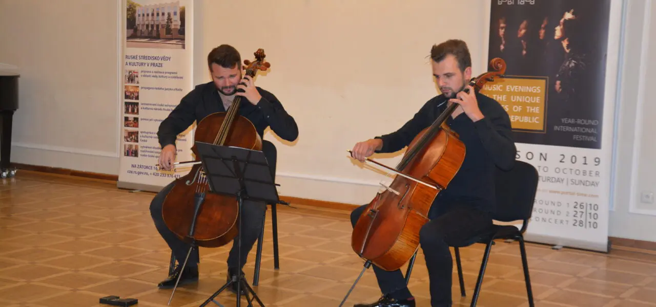 Hudební skupina „The Cello Boys“ vystoupila v RSVK v Praze