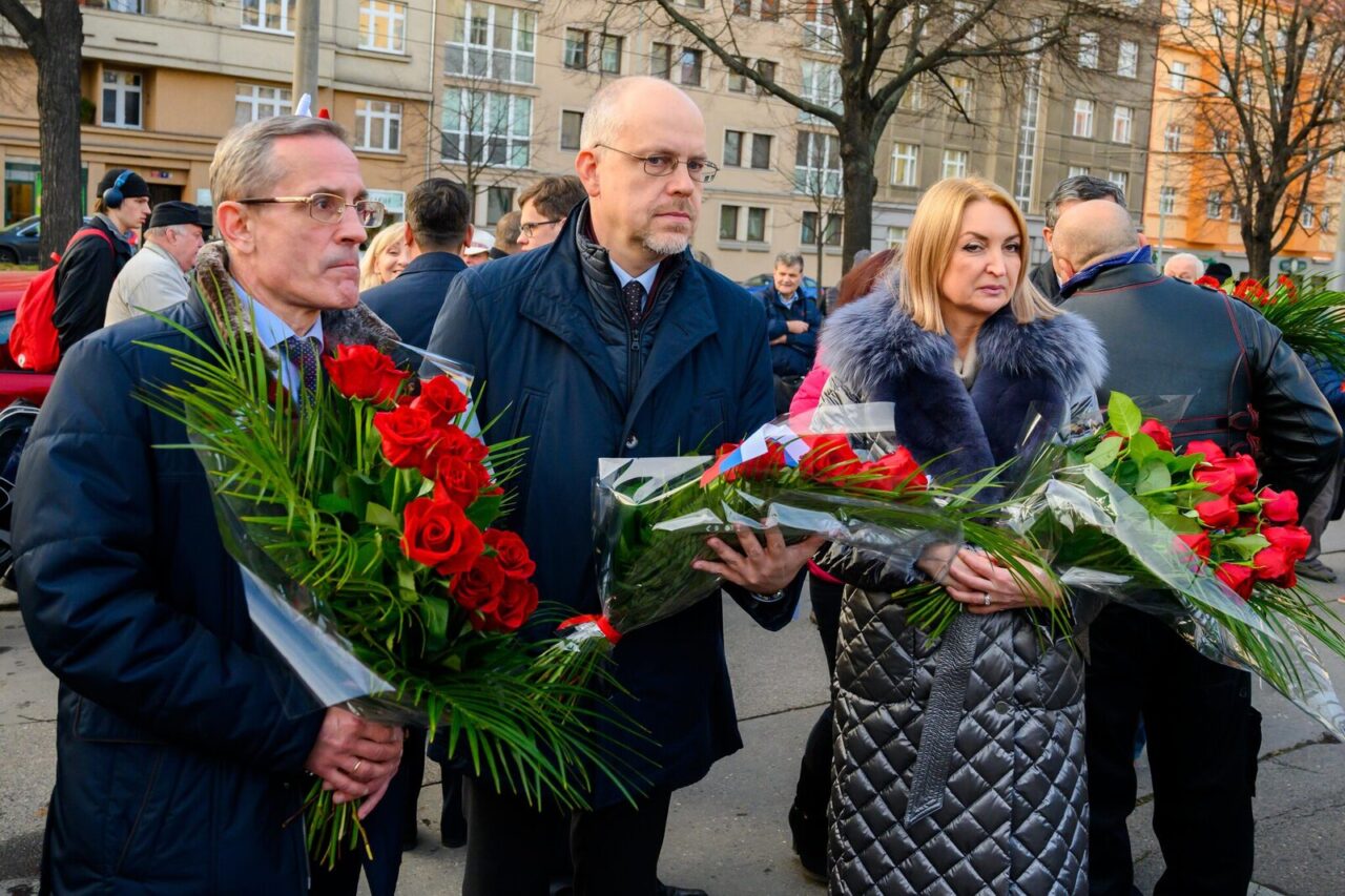 V Praze uctili památku sovětského velitele Ivana Stěpanoviče Koněva