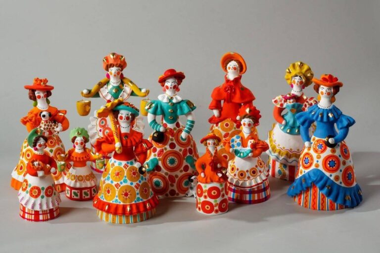 Мастер-класс дымковской игрушки