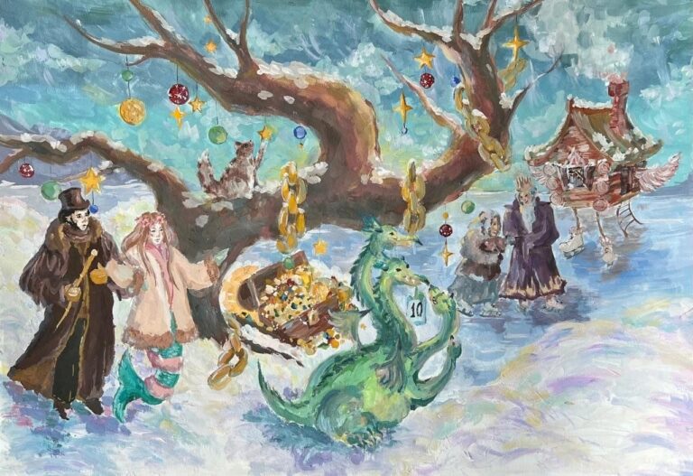 Книжная выставка «В волшебной пушкинской стране»