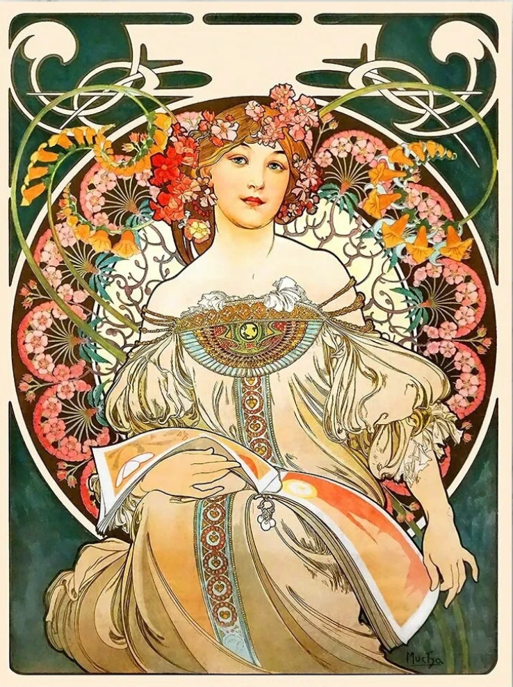 Альфонс Муха, Слavia, 1907
