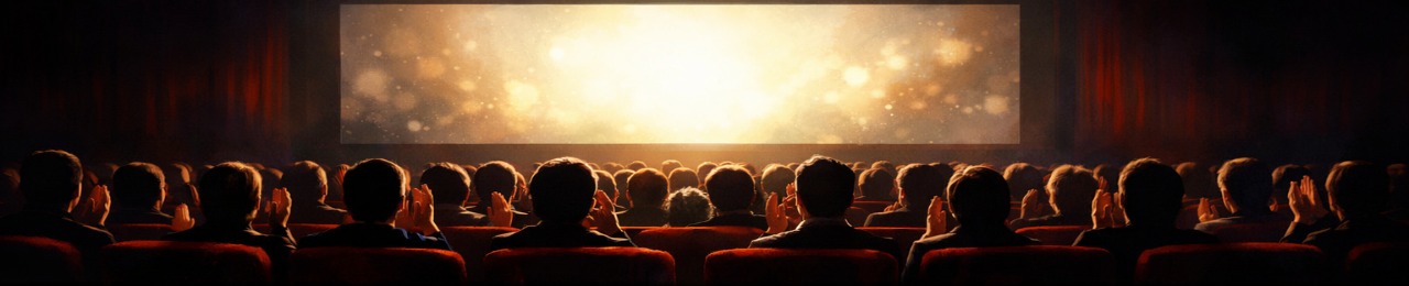 Московский международный кинофестиваль — кинозал с экраном и красными креслами