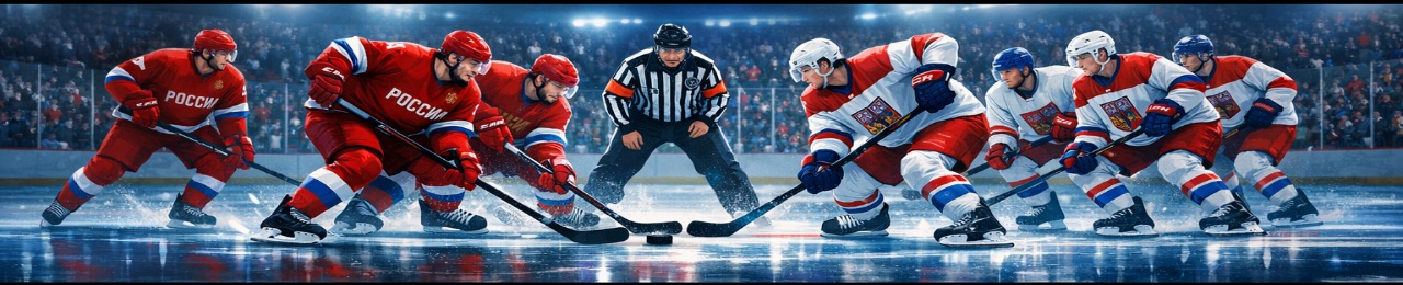 Спортивные состязания России и Чехии