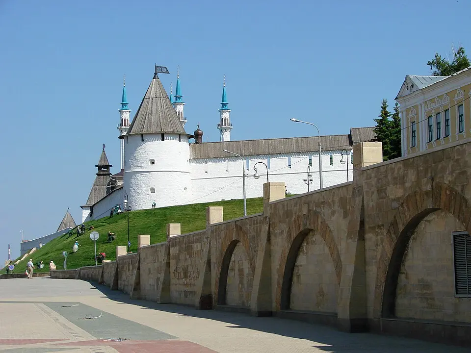 Kazaňský Kreml — pohled zvenčí