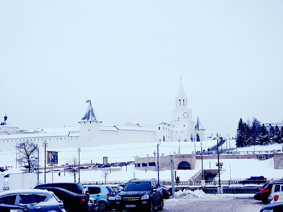 Казанский Кремль — вид с набережной