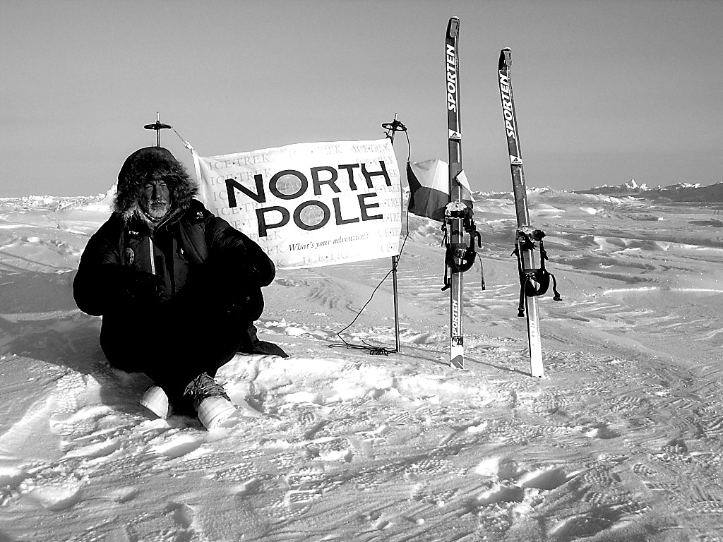 Miroslav Jakeš na Severním pólu