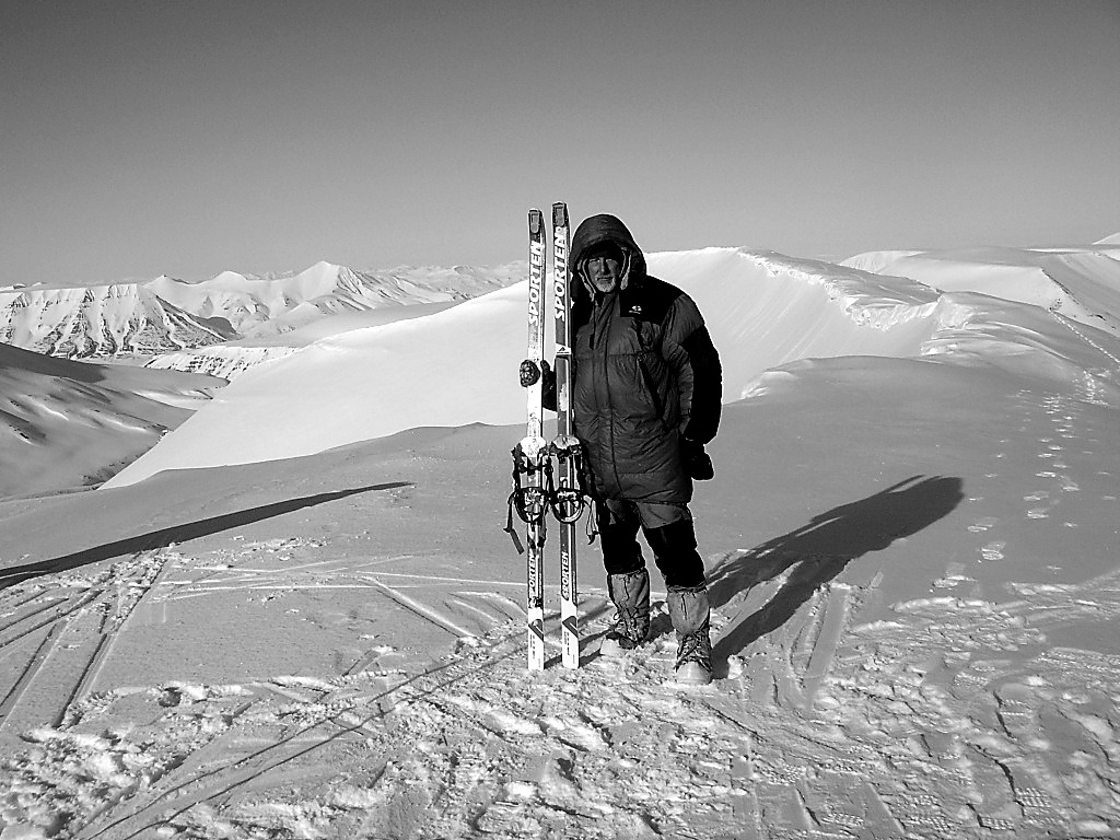 Miroslav Jakeš na Špicberkách, březen 2026