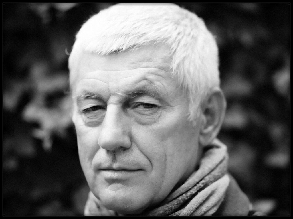 Miroslav Jakes portrait framed