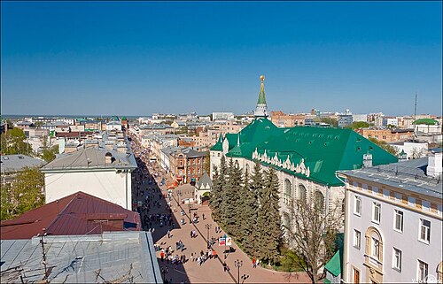 Покровская улица — панорама