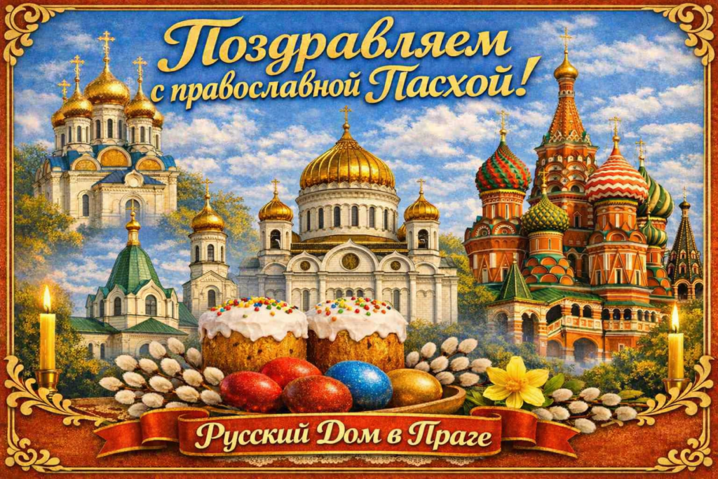 Поздравляем с православной Пасхой!