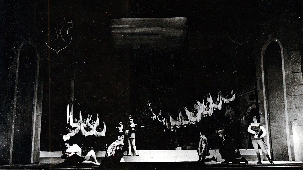 Балет «Ромео и Джульетта» — сцена из спектакля