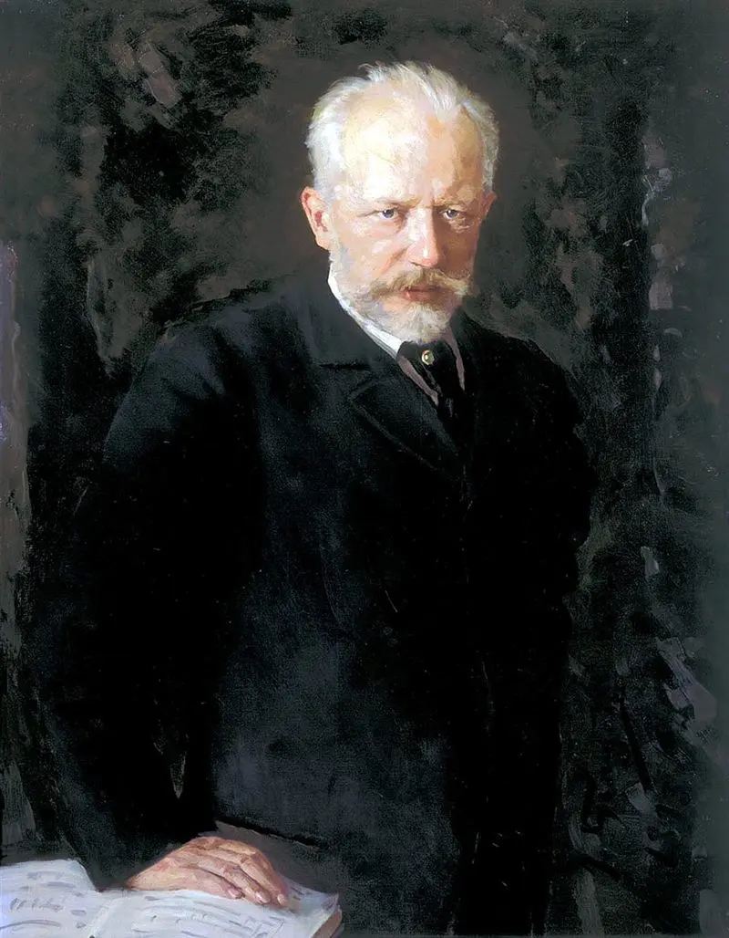 Пётр Ильич Чайковский. Портрет Н.Д. Кузнецова, 1893