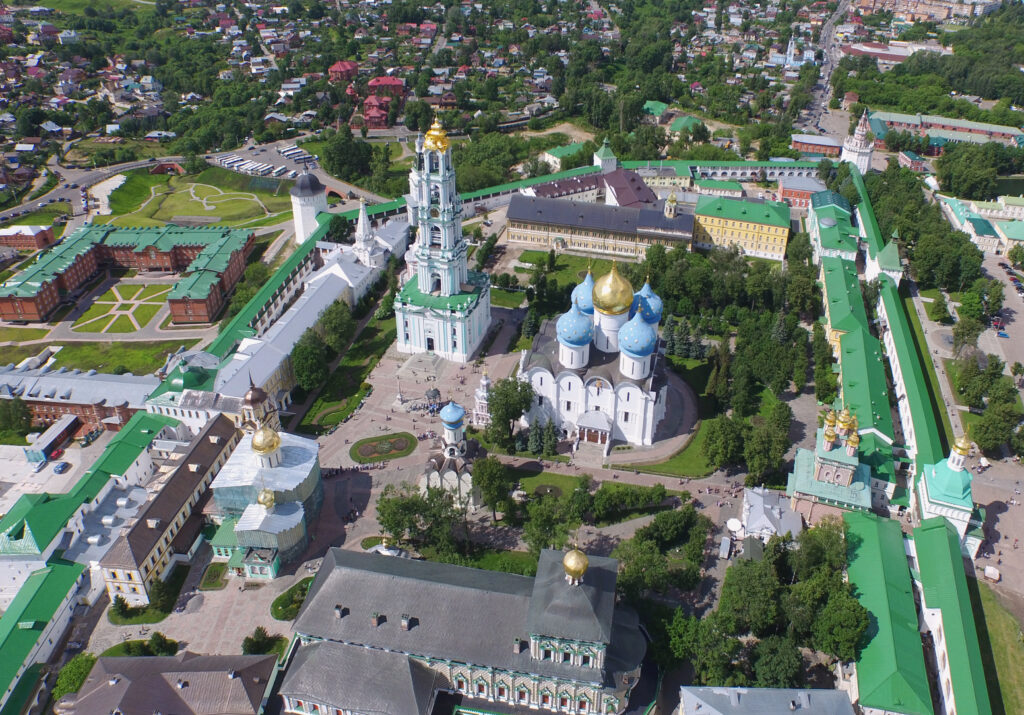 Троице-Сергиева лавра — аэровид