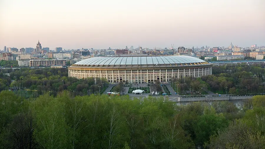 Лужники — главный стадион России, Москва