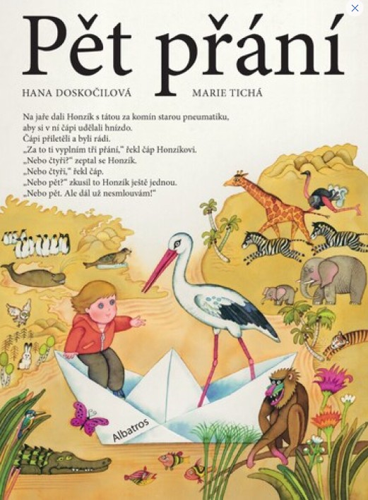 Obálka knihy „Pět přání“
