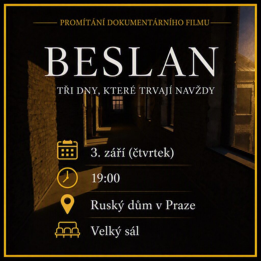 Filmová projekce „Beslan. Tři dny, které trvají navždy“