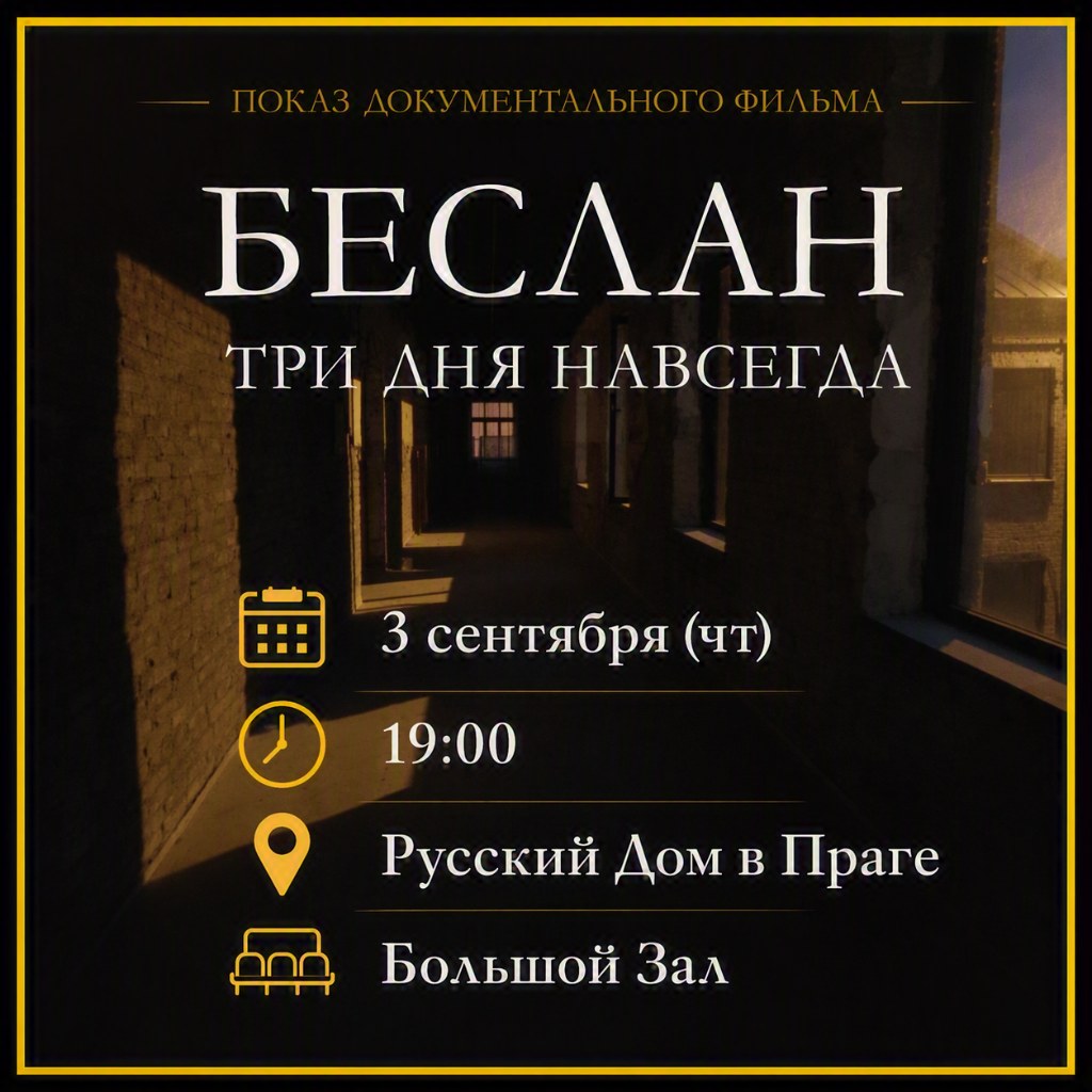 Кинопоказ «Беслан. Три дня навсегда»