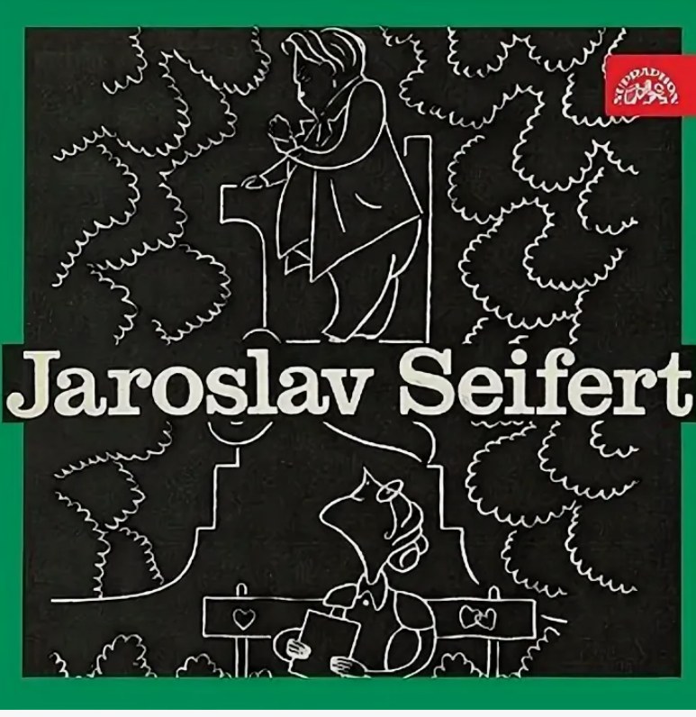 Обложка грампластинки Supraphon «Jaroslav Seifert»