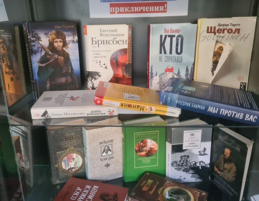 Полка «Читаем с увлечением все эти приключения!» — современная проза