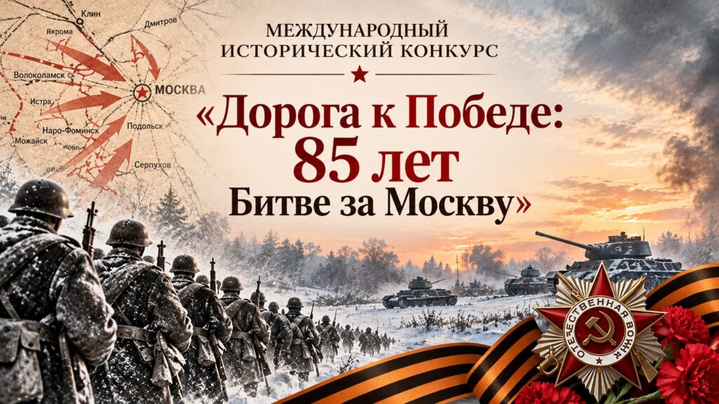 Международный исторический конкурс «Дорога к Победе: 85 лет Битве за Москву»