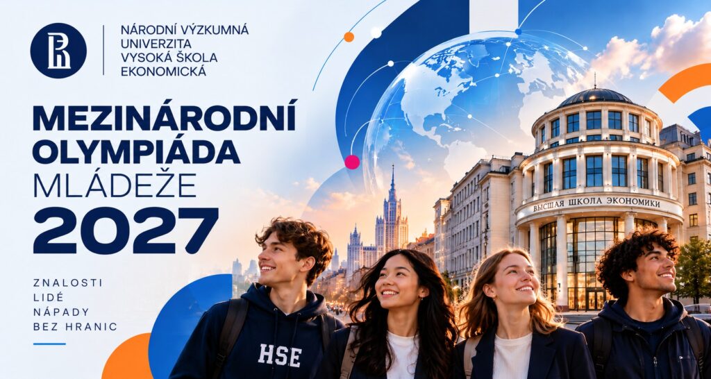 Mezinárodní olympiáda mládeže 2027 NIU VŠE: příjem přihlášek do 29. října 2026